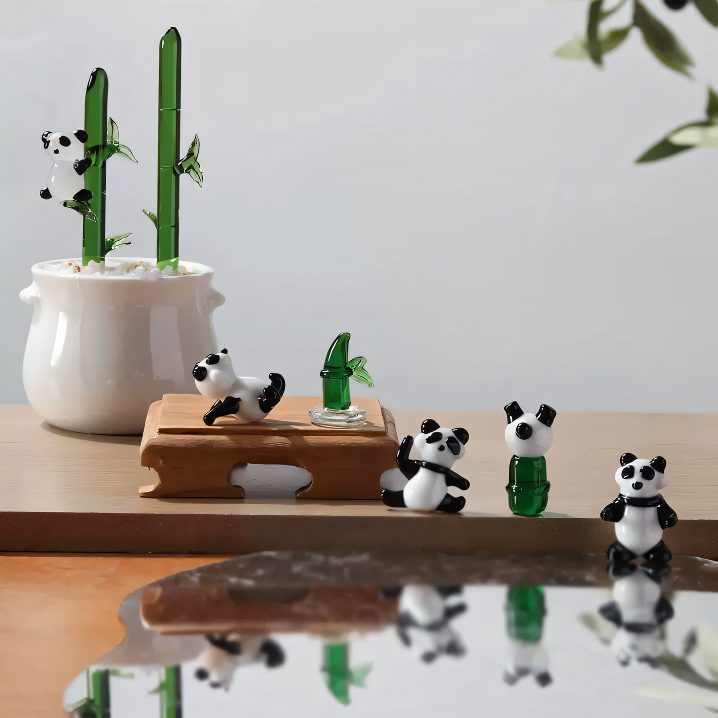 Panda and Bamboo